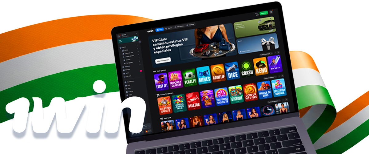 Casino and Bookmaker 1win in India